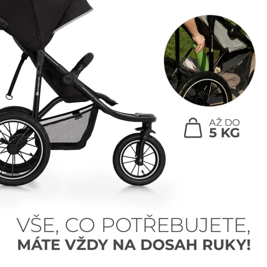 Sport-Kinderwagen Helsi 2 Black Sport-Kinderwagen Helsi 2 Black Kinderkraft KSHELS02BLK0000