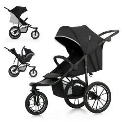 Sport-Kinderwagen Helsi 2 Black