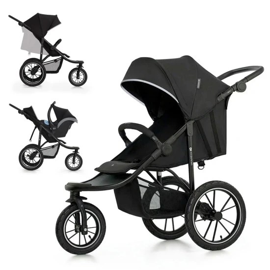 Sport-Kinderwagen Helsi 2 Black Sport-Kinderwagen Helsi 2 Black Kinderkraft KSHELS02BLK0000