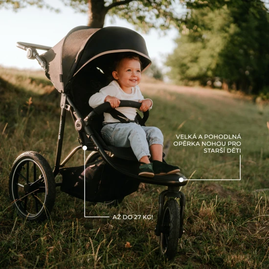 Sport-Kinderwagen Helsi 2 Black Sport-Kinderwagen Helsi 2 Black Kinderkraft KSHELS02BLK0000