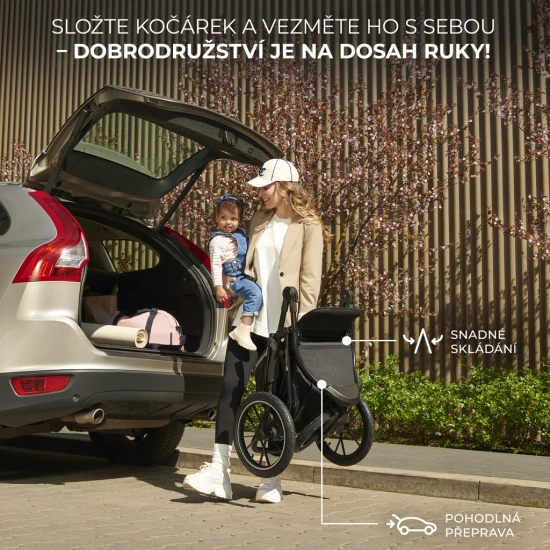 Sport-Kinderwagen Helsi 2 Grey Sport-Kinderwagen Helsi 2 Grey Kinderkraft KSHELS02GRY0000