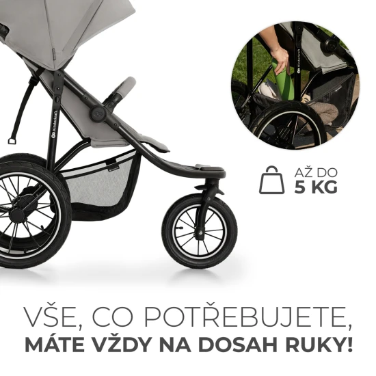Sport-Kinderwagen Helsi 2 Grey Sport-Kinderwagen Helsi 2 Grey Kinderkraft KSHELS02GRY0000