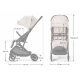 Sport-Kinderwagen Indy 3 Misty Beige Sport-Kinderwagen Indy 3 Misty Beige Kinderkraft KSINDY03BEG0000