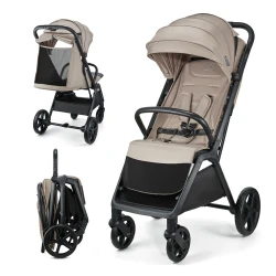 Sport-Kinderwagen Loom Beige