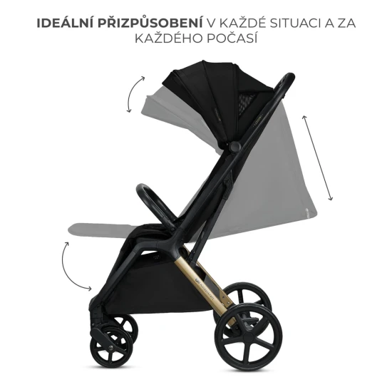 Sport-Kinderwagen Loom Black Sport-Kinderwagen Loom Black Kinderkraft KSLOOM00BLK0000