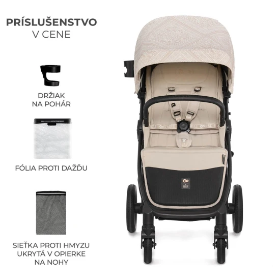 Sportwagen Mitzy Dune Whisper Bizuu Kinderkraft KSMITZ00BEGBI00