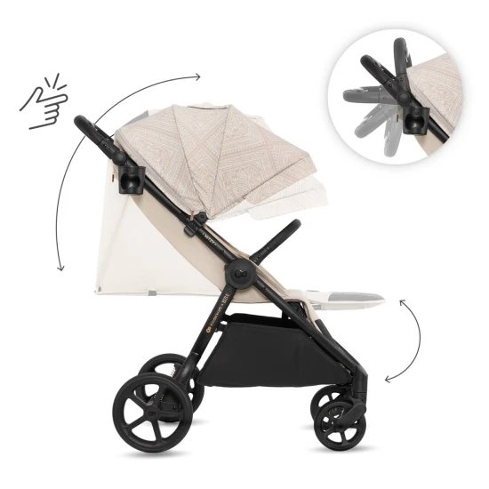 Sportwagen Mitzy Dune Whisper Bizuu Kinderkraft KSMITZ00BEGBI00