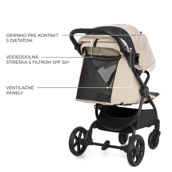 Sportwagen Mitzy Dune Whisper Bizuu Kinderkraft KSMITZ00BEGBI00