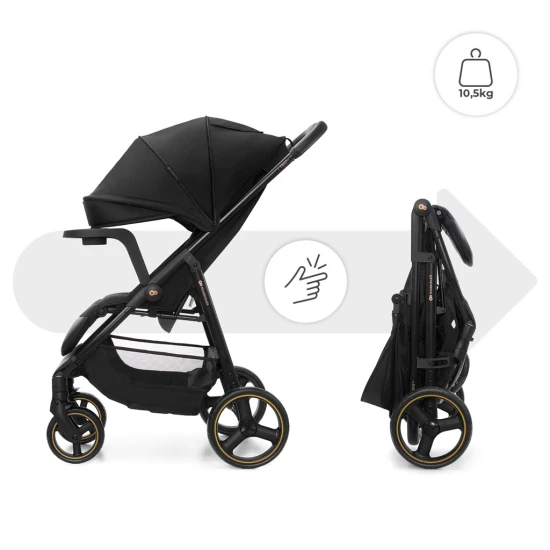 Sport-Kinderwagen Trig 3 Tray Onyx Black Sport-Kinderwagen Trig 3 Tray Onyx Black Kinderkraft KSTRIG03BLK000T