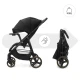 Sport-Kinderwagen Trig 3 Tray Onyx Black Sport-Kinderwagen Trig 3 Tray Onyx Black Kinderkraft KSTRIG03BLK000T