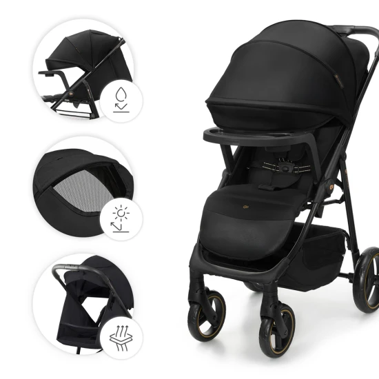 Sport-Kinderwagen Trig 3 Tray Onyx Black Sport-Kinderwagen Trig 3 Tray Onyx Black Kinderkraft KSTRIG03BLK000T