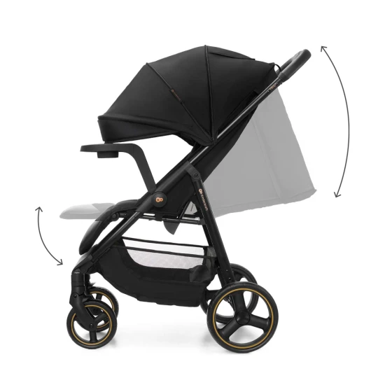 Sport-Kinderwagen Trig 3 Tray Onyx Black Sport-Kinderwagen Trig 3 Tray Onyx Black Kinderkraft KSTRIG03BLK000T