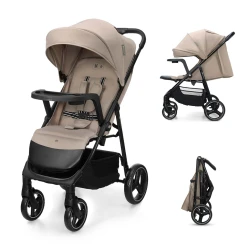 Sport-Kinderwagen Trig 3 Tray Stone Beige