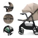 Sport-Kinderwagen Trig 3 Tray Stone Beige Kinderkraft KSTRIG03BEG000T