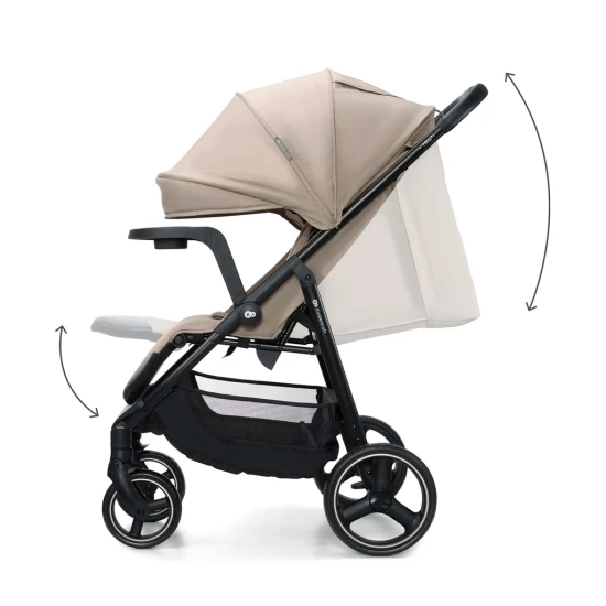 Sport-Kinderwagen Trig 3 Tray Stone Beige Kinderkraft KSTRIG03BEG000T