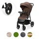 Sport-Kinderwagen Trig 3 Tray Velvet Mocca Sport-Kinderwagen Trig 3 Tray Velvet Mocca Kinderkraft KSTRIG03BRW000T