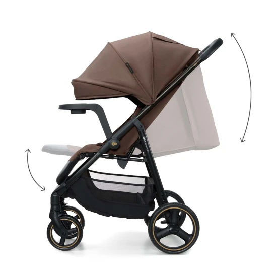 Sport-Kinderwagen Trig 3 Tray Velvet Mocca Sport-Kinderwagen Trig 3 Tray Velvet Mocca Kinderkraft KSTRIG03BRW000T