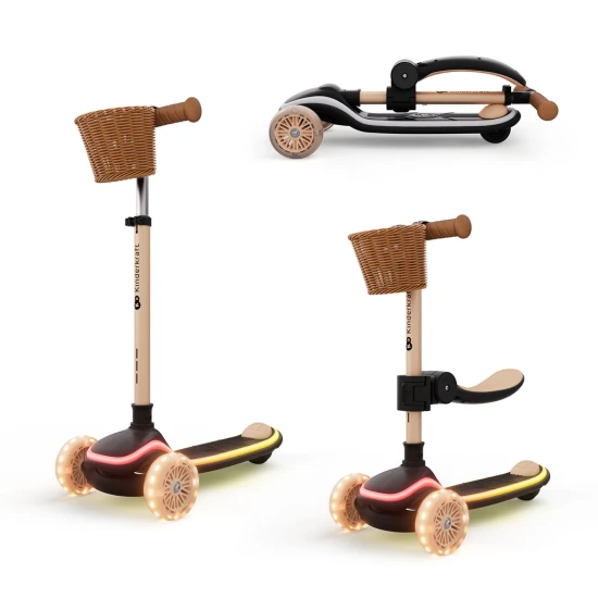 Laufrad und Rutschauto 2in1 Raket Up Beige Kinderkraft KRRAUP00BEG0000