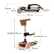 Laufrad und Rutschauto 2in1 Raket Up Beige Kinderkraft KRRAUP00BEG0000