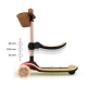 Laufrad und Rutschauto 2in1 Raket Up Beige Kinderkraft KRRAUP00BEG0000