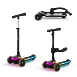 Laufrad und Rutschauto 2in1 Raket Up Black