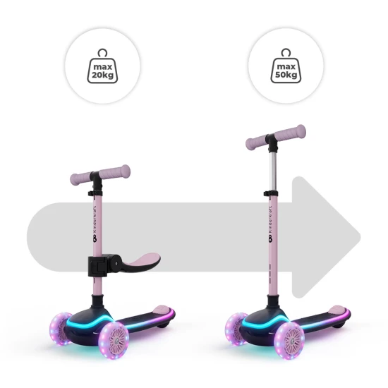 Laufrad und Rutschauto 2in1 Raket Up Pink Laufrad und Rutschauto 2in1 Raket Up Pink Kinderkraft KRRAUP00PNK0000