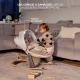 Babyliege Elsu Grey, bis 9 kg Babyliege Elsu Grey, bis 9 kg Kinderkraft KBELSU00GRY0000
