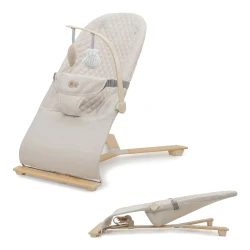 Schaukelliege Mimi Beige wood, bis 9 kg