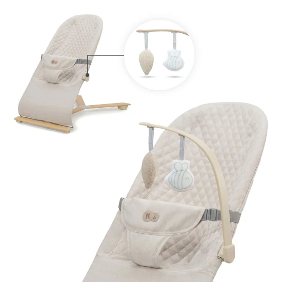 Schaukelliege Mimi Beige wood, bis 9 kg Schaukelliege Mimi Beige wood, bis 9 kg Kinderkraft KBMIMI00WOD0000