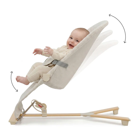Schaukelliege Mimi Beige wood, bis 9 kg Schaukelliege Mimi Beige wood, bis 9 kg Kinderkraft KBMIMI00WOD0000