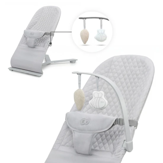 Schaukelliege Mimi Light grey, bis 9 kg Schaukelliege Mimi Light grey, bis 9 kg Kinderkraft KBMIMI00LGR0000