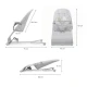 Schaukelliege Mimi Light grey, bis 9 kg Schaukelliege Mimi Light grey, bis 9 kg Kinderkraft KBMIMI00LGR0000