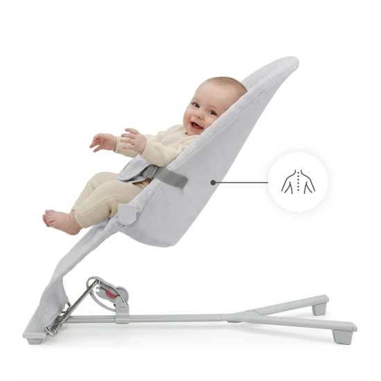 Schaukelliege Mimi Light grey, bis 9 kg Schaukelliege Mimi Light grey, bis 9 kg Kinderkraft KBMIMI00LGR0000