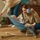 Schaukelliege Mimi Nordic Breeze, bis 9 kg Kinderkraft KBMIMI00NOR0000