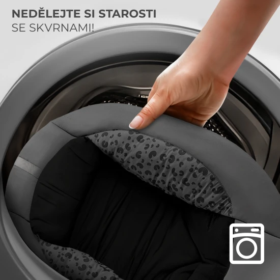 Schaukelliege mit Melodie 2in1 Lumi, bis 9 kg, Premium Dark Grey Kinderkraft KBLUMI02DGR0000
