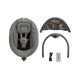 Schaukelliege mit Melodie 2in1 Lumi, bis 9 kg, Premium Dark Grey Kinderkraft KBLUMI02DGR0000