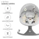 Schaukelliege mit Melodie 2in1 Lumi, bis 9 kg, Premium Light Grey Schaukelliege mit Melodie 2in1 Lumi, bis 9 kg, Premium Light Grey Kinderkraft KBLUMI02LGR0000