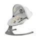 Schaukelliege mit Melodie 2in1 Lumi, bis 9 kg, Premium Light Grey Schaukelliege mit Melodie 2in1 Lumi, bis 9 kg, Premium Light Grey Kinderkraft KBLUMI02LGR0000