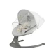 Schaukelliege mit Melodie 2in1 Lumi, bis 9 kg, Premium Light Grey Schaukelliege mit Melodie 2in1 Lumi, bis 9 kg, Premium Light Grey Kinderkraft KBLUMI02LGR0000