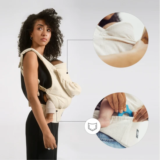 Babytrage Elara Beige Babytrage Elara Beige Kinderkraft KNELAR00BEG0000