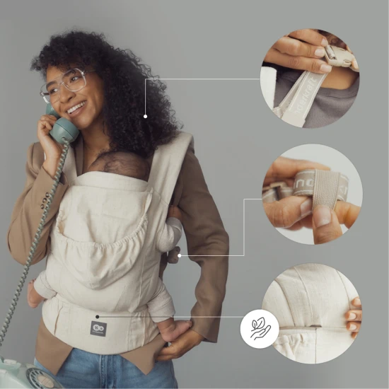 Babytrage Elara Beige Babytrage Elara Beige Kinderkraft KNELAR00BEG0000