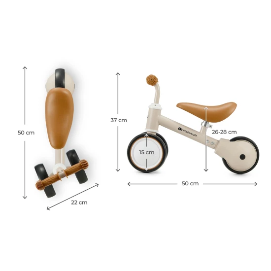 Rutschauto Cutie Beige Rutschauto Cutie Beige Kinderkraft KRCUTI00BEG0000