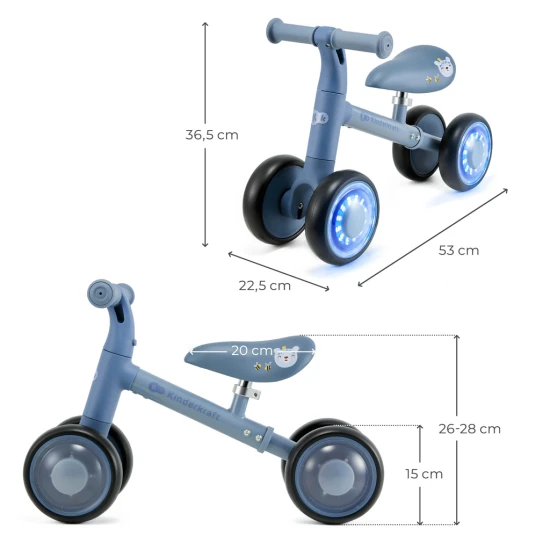 Rutschauto Cutie Flash Blue Rutschauto Cutie Flash Blue Kinderkraft KRCUFL00BLU0000