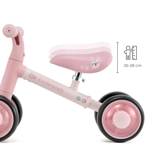Rutschauto Cutie Flash Pink Rutschauto Cutie Flash Pink Kinderkraft KRCUFL00PNK0000