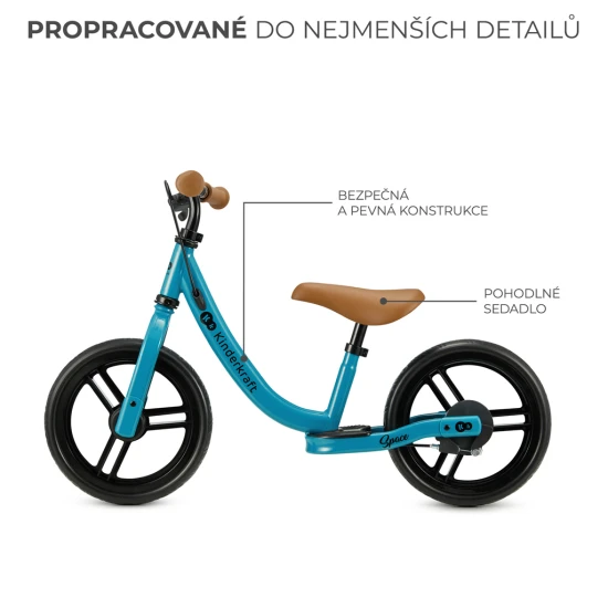 Rutschauto Space Deep blue Kinderkraft KRSPAC23BLU0000