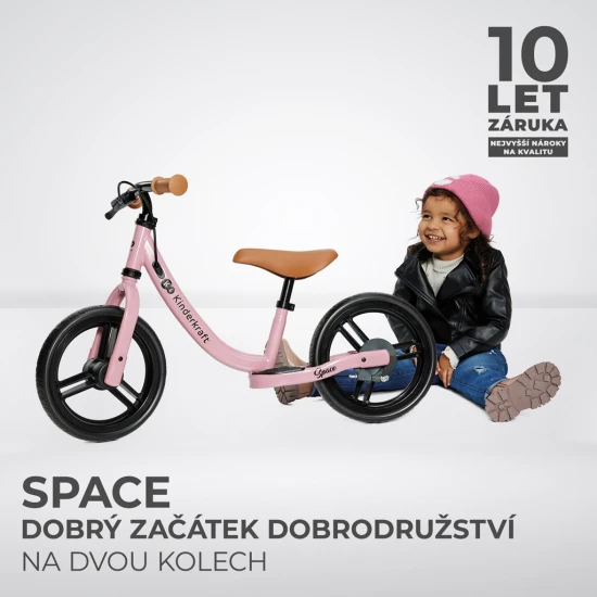 Rutschauto Space Deep Dark pink Rutschauto Space Deep Dark pink Kinderkraft KRSPAC23PNK0000