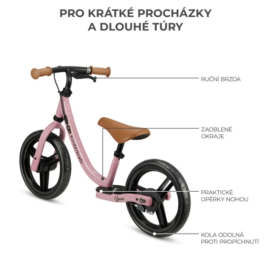 Rutschauto Space Deep Dark pink Rutschauto Space Deep Dark pink Kinderkraft KRSPAC23PNK0000