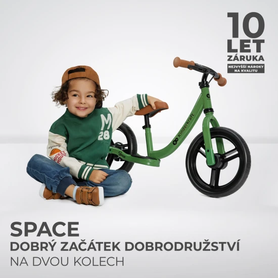 Rutschauto Space Deep Light green Rutschauto Space Deep Light green Kinderkraft KRSPAC23GRE0000