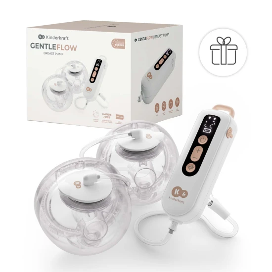 Muttermilchpumpe Double Hands-free Gentle Flow Gold Muttermilchpumpe Double Hands-free Gentle Flow Gold Kinderkraft KEGEFL00GLD0000