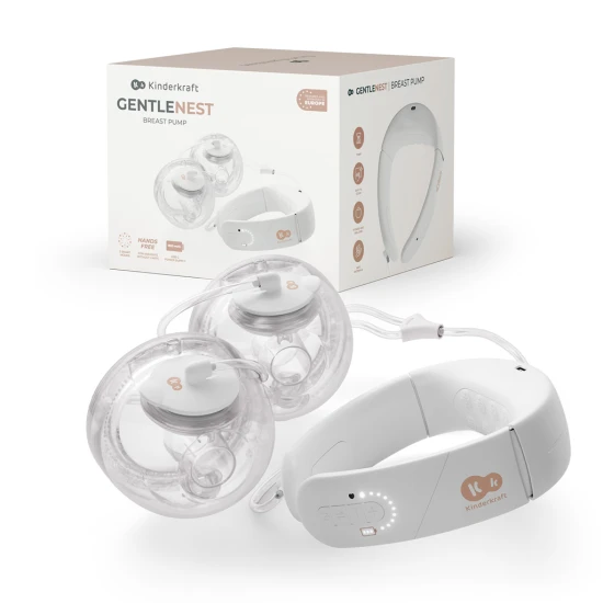 Muttermilchpumpe mit sanfter Wärmefunktion Double Hands-free Gentleneste Muttermilchpumpe mit sanfter Wärmefunktion Double Hands-free Gentleneste Kinderkraft KEGENE00GLD0000